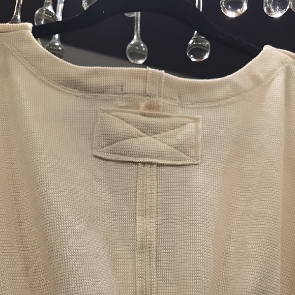 We The Free Cream V-Neck Blouse - Picture 8 of 16
